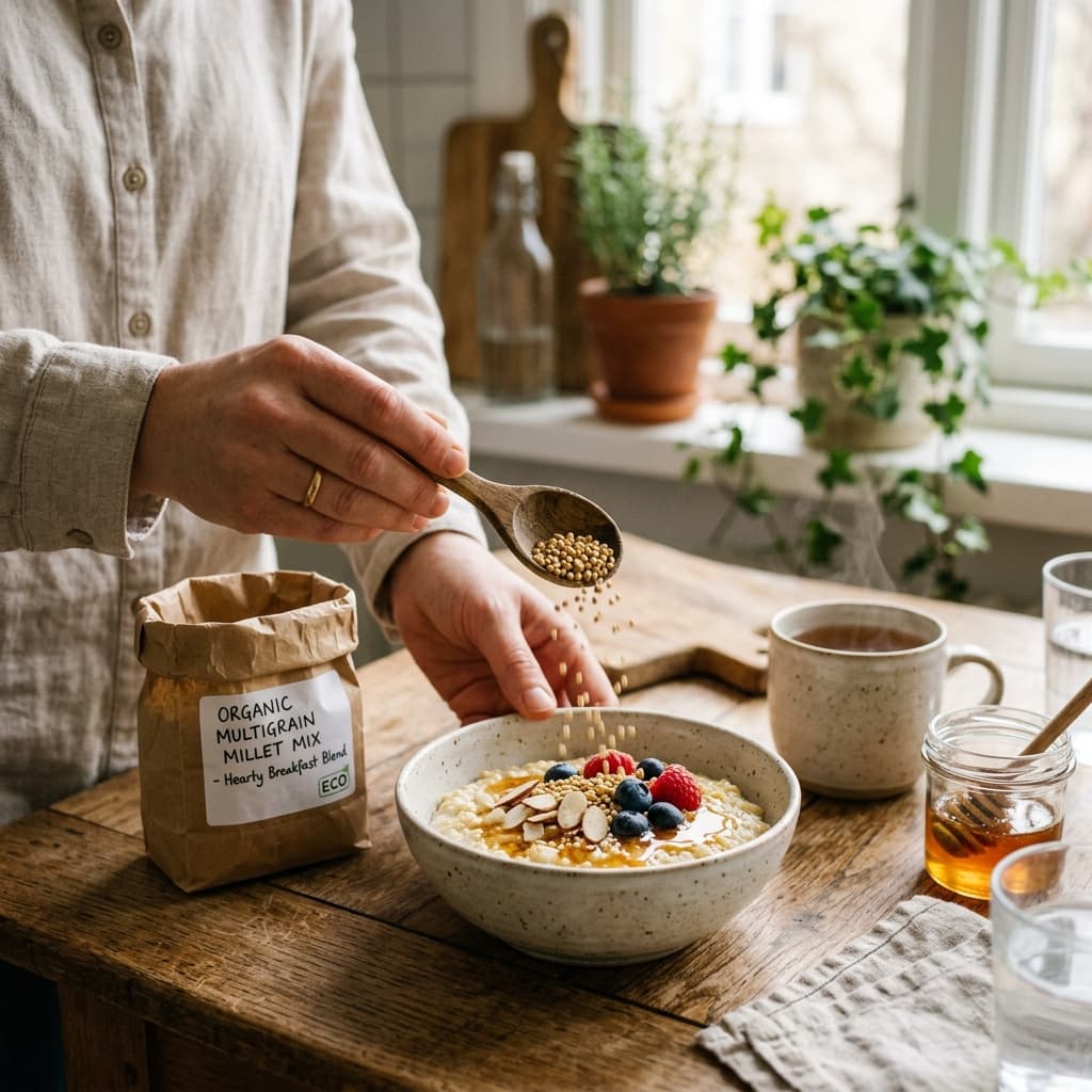 Millet Breakfast Mix — illustration